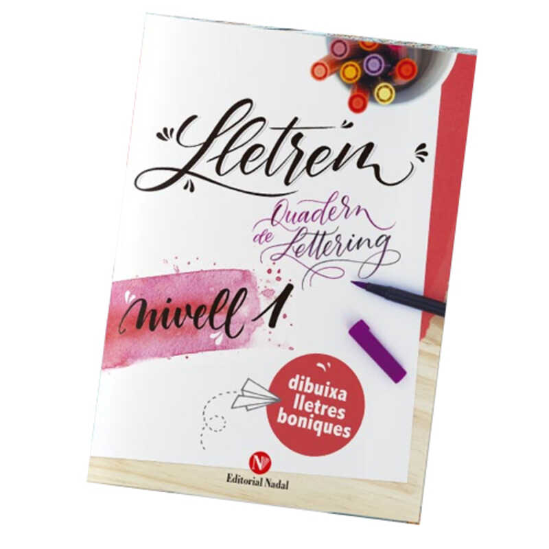 CUADERNO DE LETTERING LETREM NIVEL 1