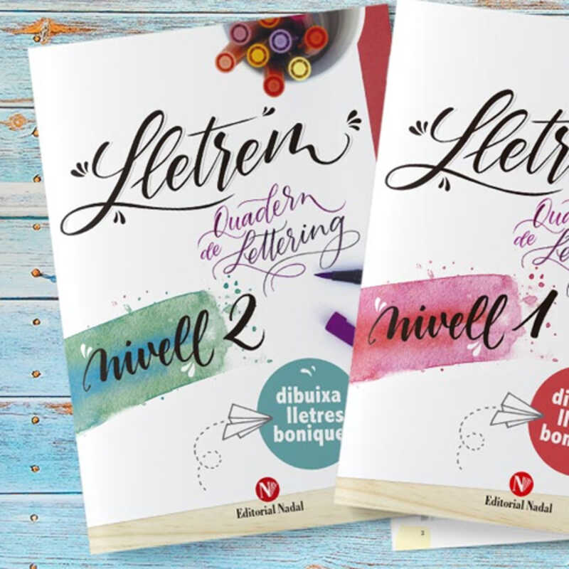 CUADERNO DE LETTERING LETREM NIVEL 2