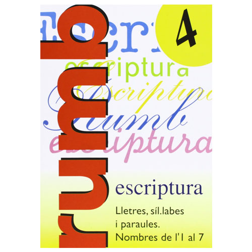 CUADERNO RUMBO ESCRITURA Nº4