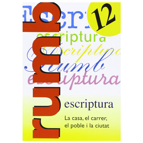 CUADERNO RUMBO ESCRITURA Nº12
