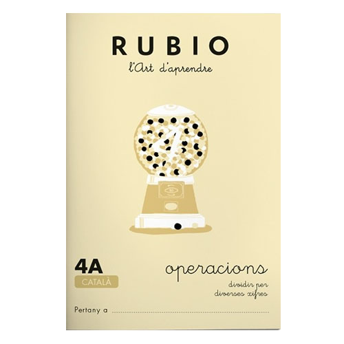 CUADERNO RUBIO OPERACIONES Nº4A