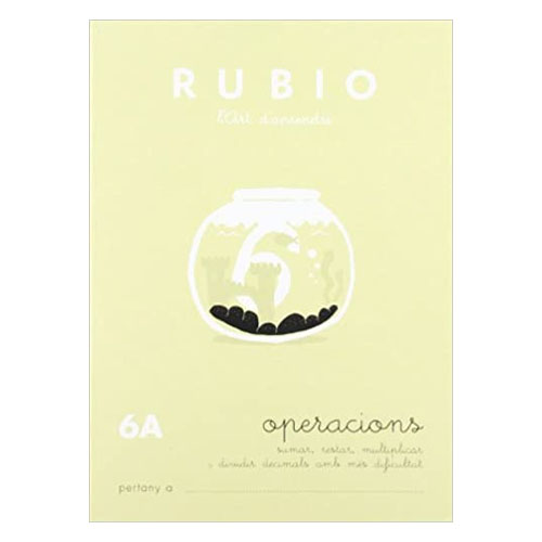 CUADERNO RUBIO OPERACIONES Nº6A