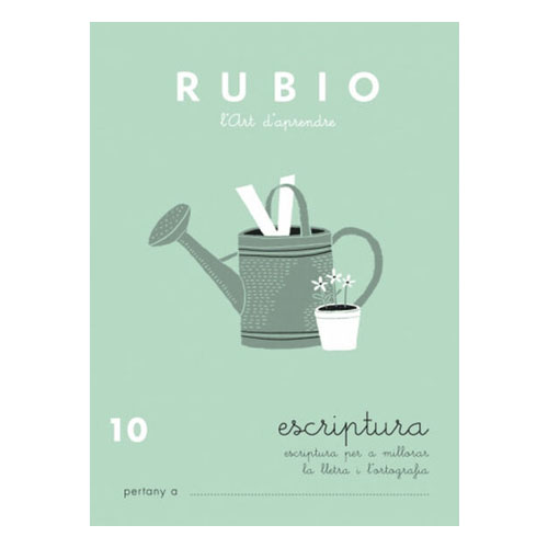 CUADERNO RUBIO ESCRITURA N§10