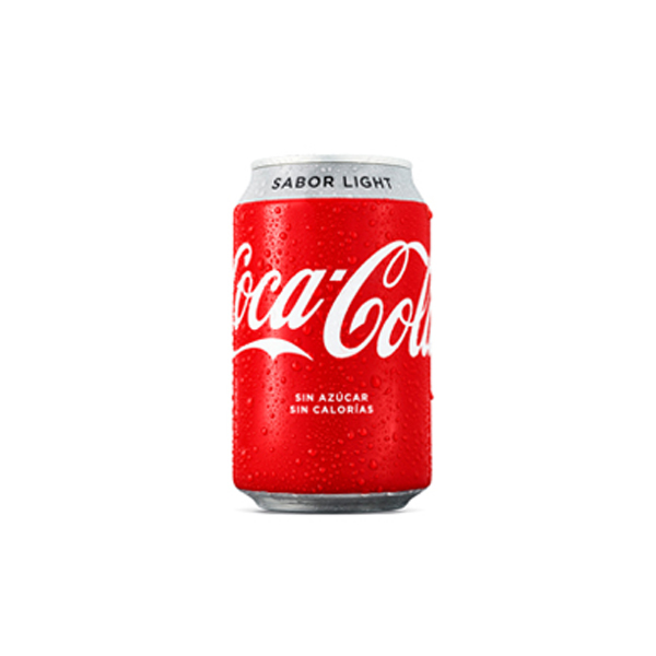 LATA COCA COLA LIGHT 330 ML