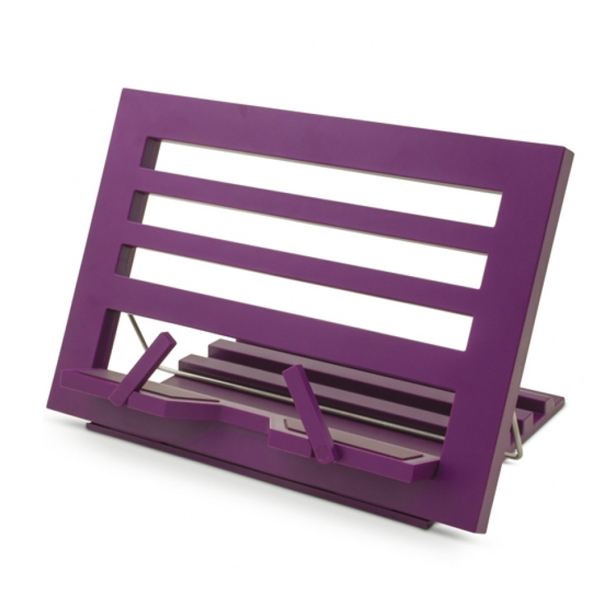 atril plastico 3 colores