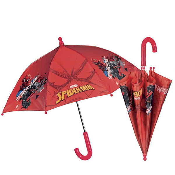 paraguas infantil manual spiderman