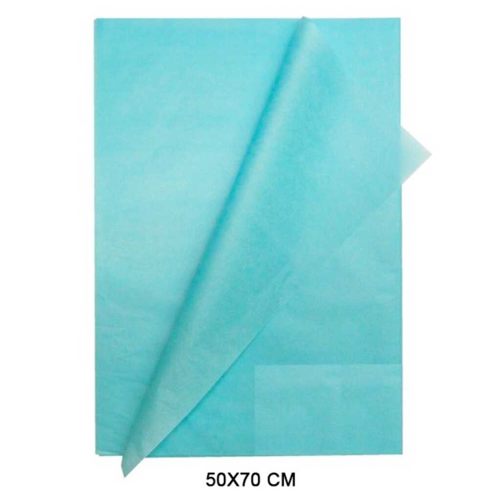 paquet 26 fulls seda blau cel 50x70cm