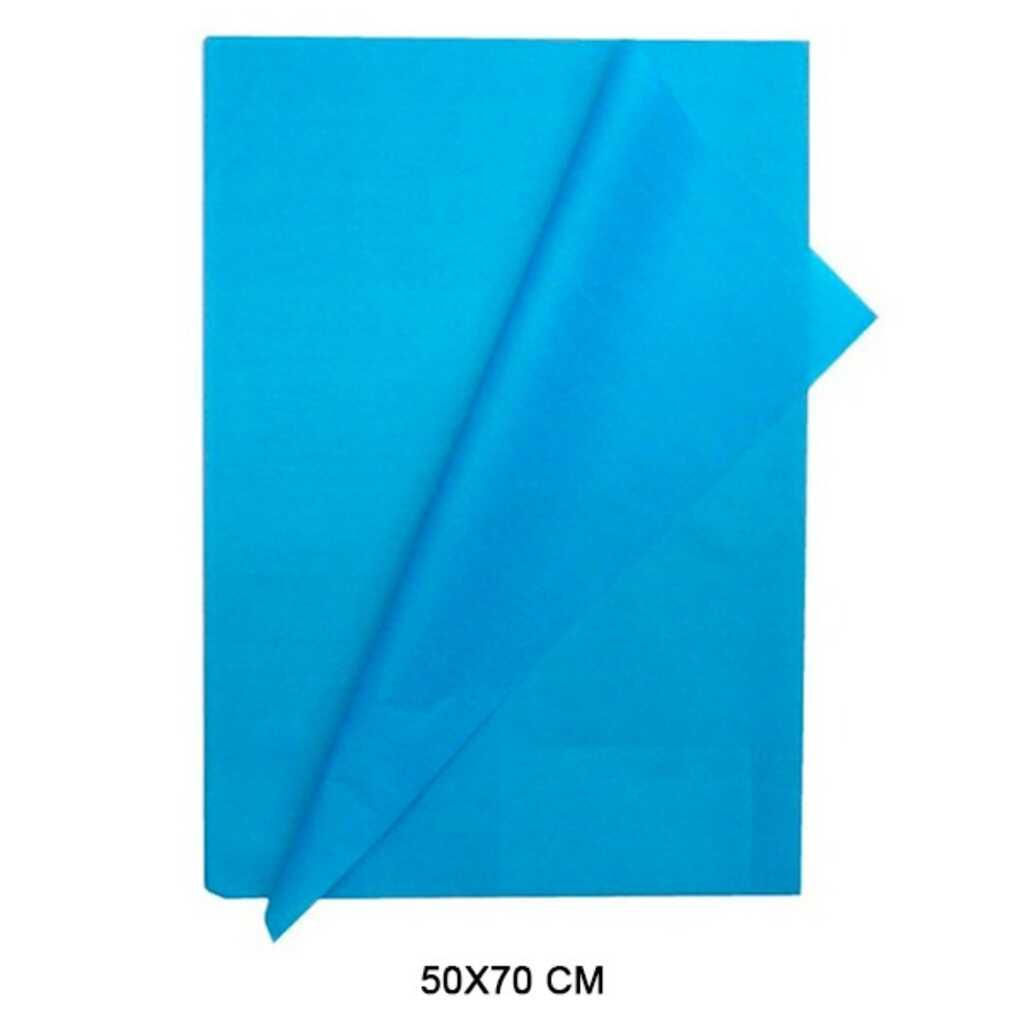 paquet 26 fulls seda blau mar 50x70cm