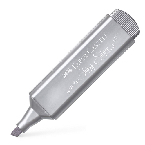 rotulador textliner metalic plata