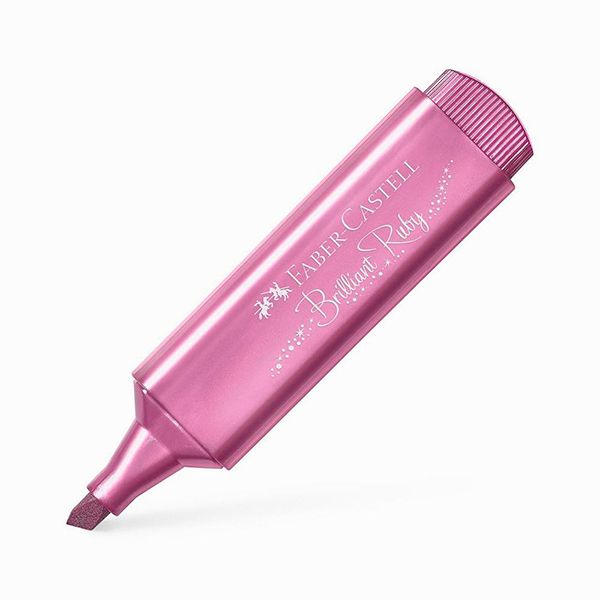 rotulador textliner metalic rubi