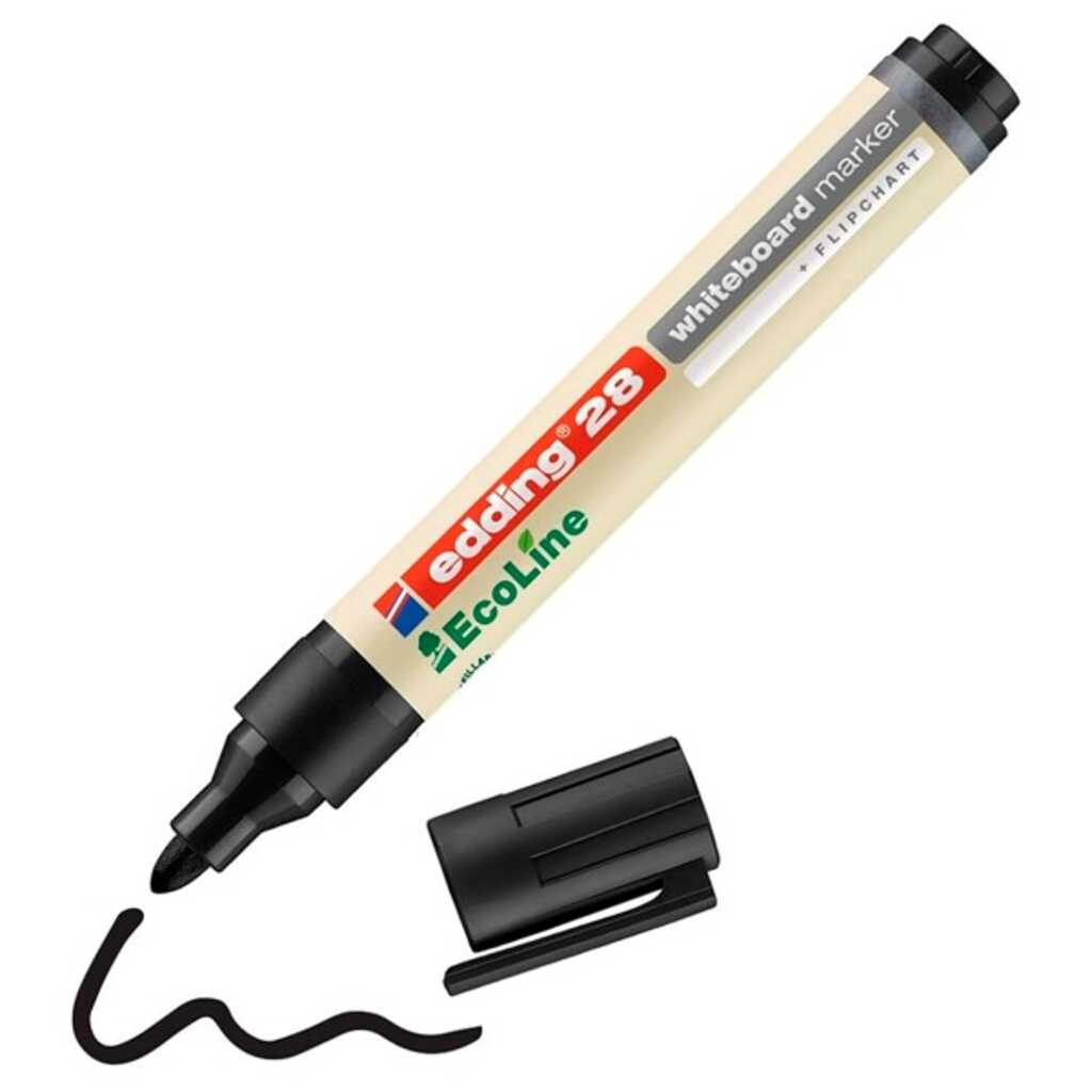 rotulador pizarra edding ecoline28 negro