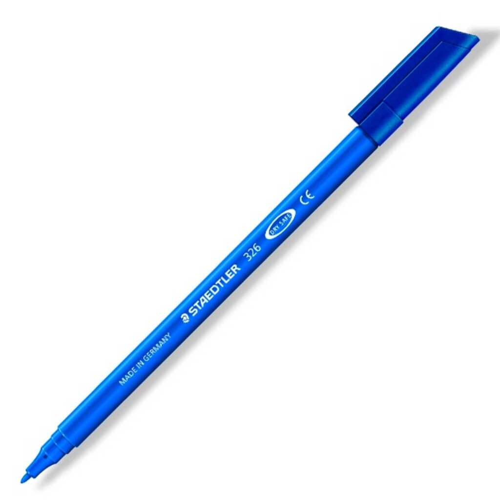 c.10 rotuladores staedtler azul oscuro
