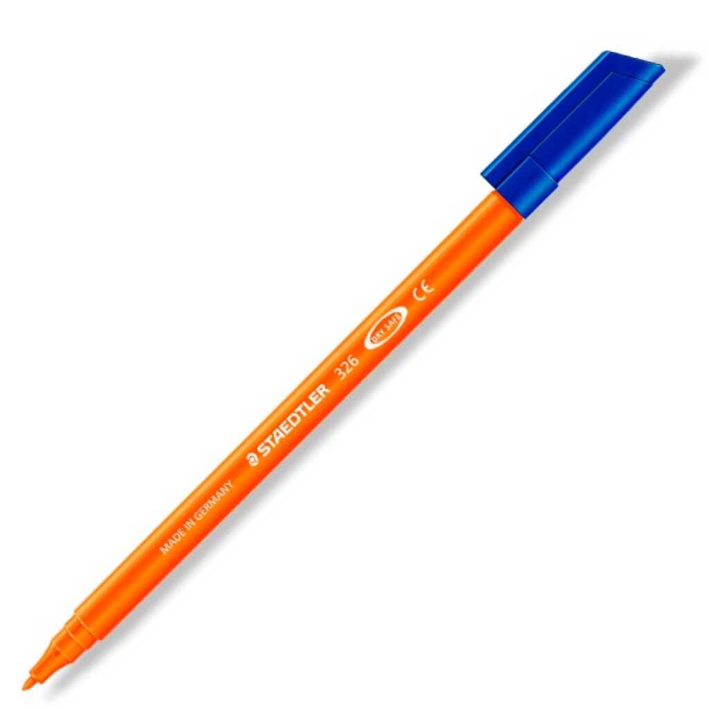 c. 10 rotuladores staedtler naranja