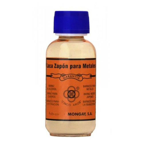 botella 125ml laca zapon metales mongay