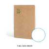 libreta a5 reciclada t/d 50h 80gr lisa