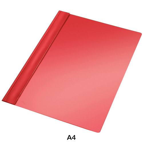 dossier fastener folio pvc rojo