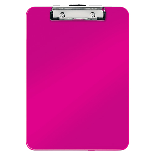 carpeta c/pinza wow leitz 75h.a4 fucsia