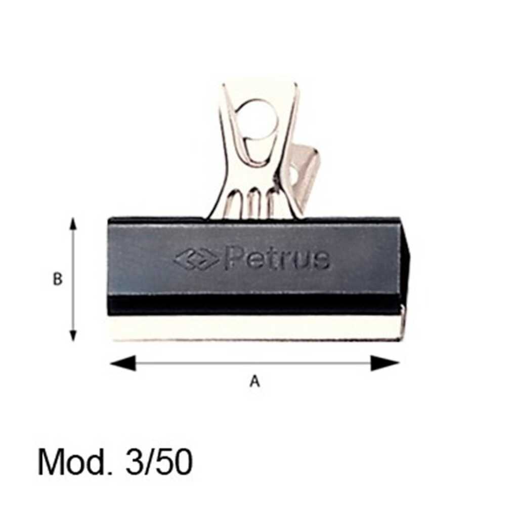 pinza acero 3/50 pala/fija petrus