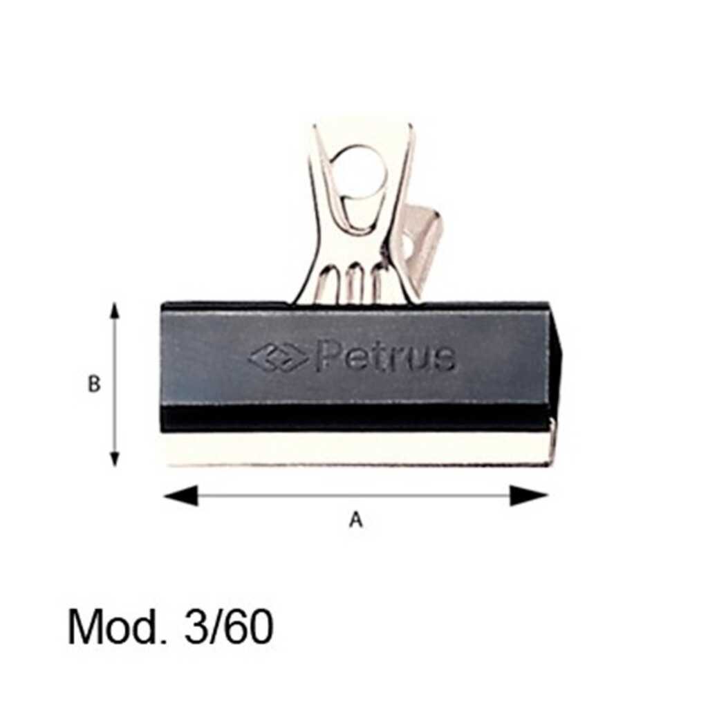 pinza acero 3/60 pala/fija petrus