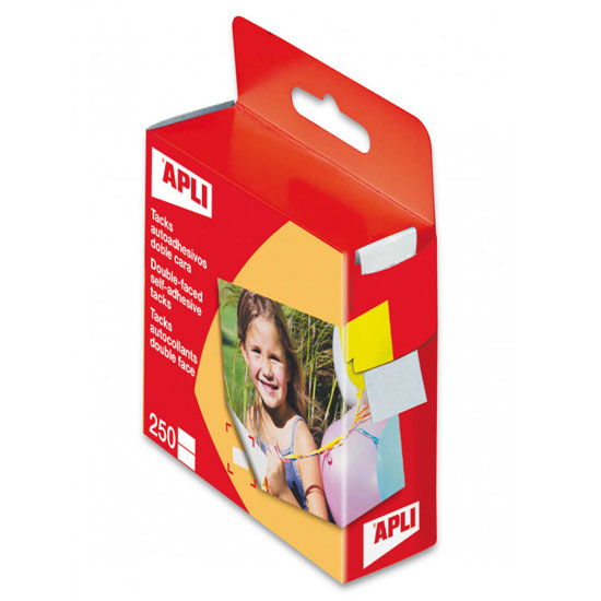 tacks autoad. 12x16 d/cara p/250u.