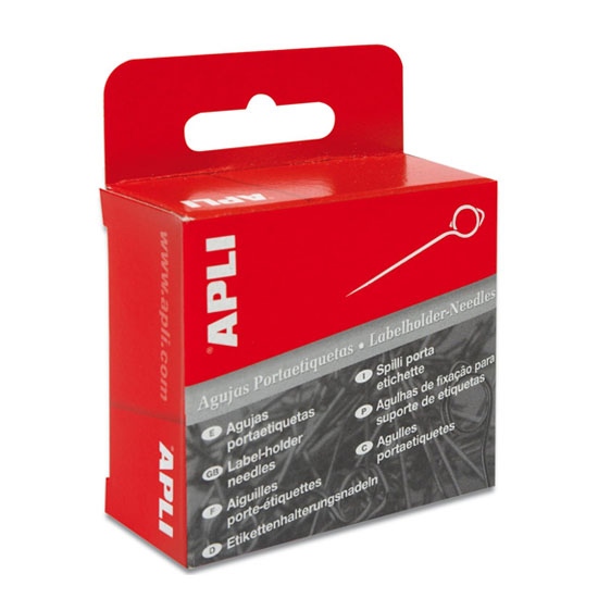 c/agujas met.portaetiquet.p/100u.
