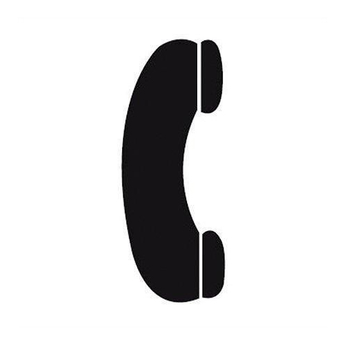 etiqueta vinilo 'telefono'