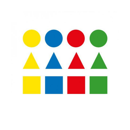 bolsa gomets 3 formas medida 15mm 4 col.