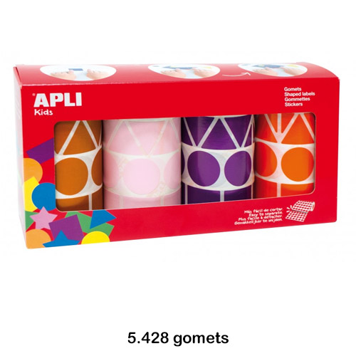 pack de 4/r.gomets variados ma/ro/li/nar