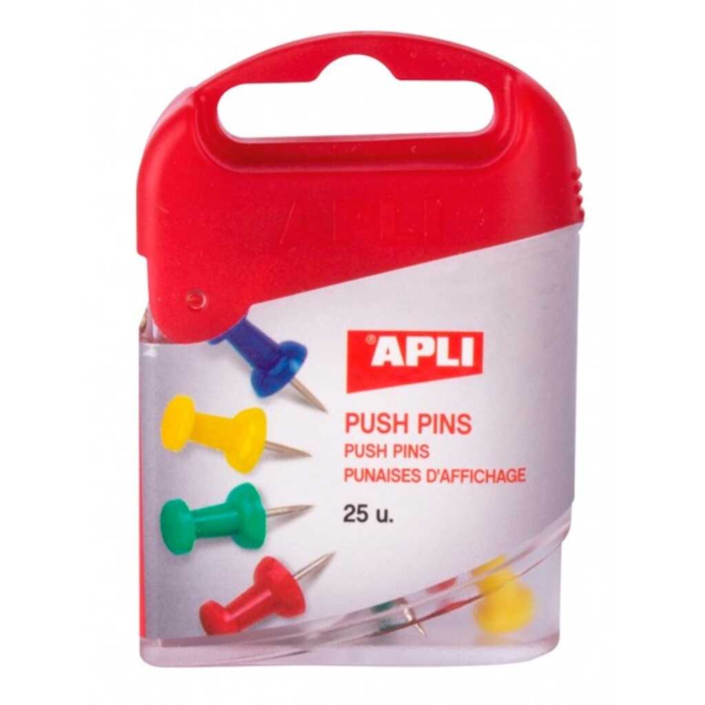 caja 25 agujas de copa colores varios