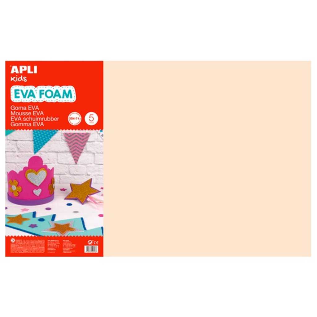 goma eva carne 60x40cm 2mm