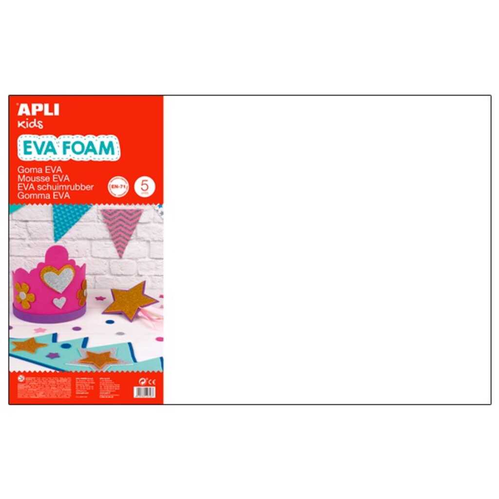 goma eva blanc 60x40cm 2mm