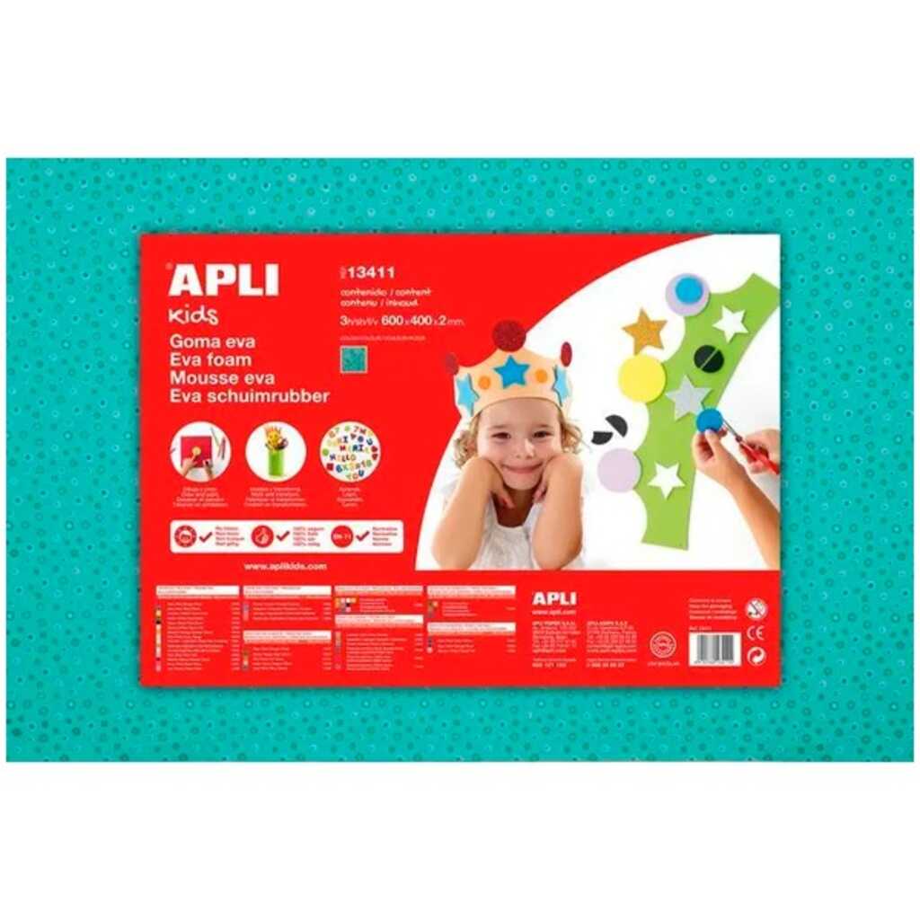 goma eva impresa flors 60x40cm 2mm