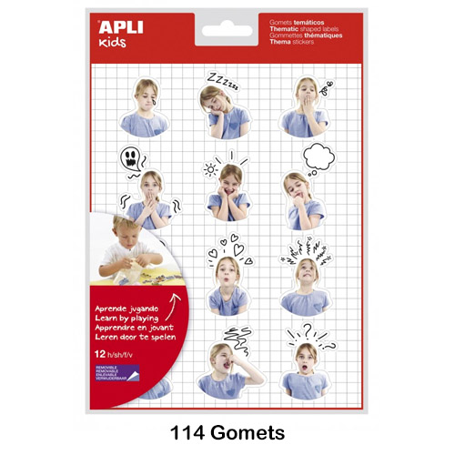 gomets tematicos emociones 12h apli