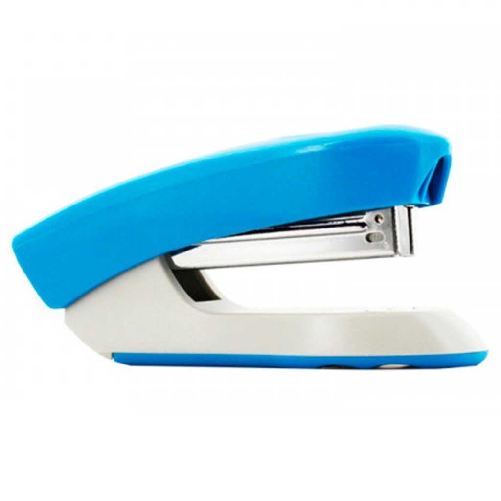 grapadora oficina azul