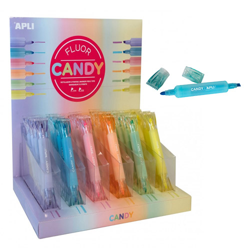 candy markers colores fluorescentes