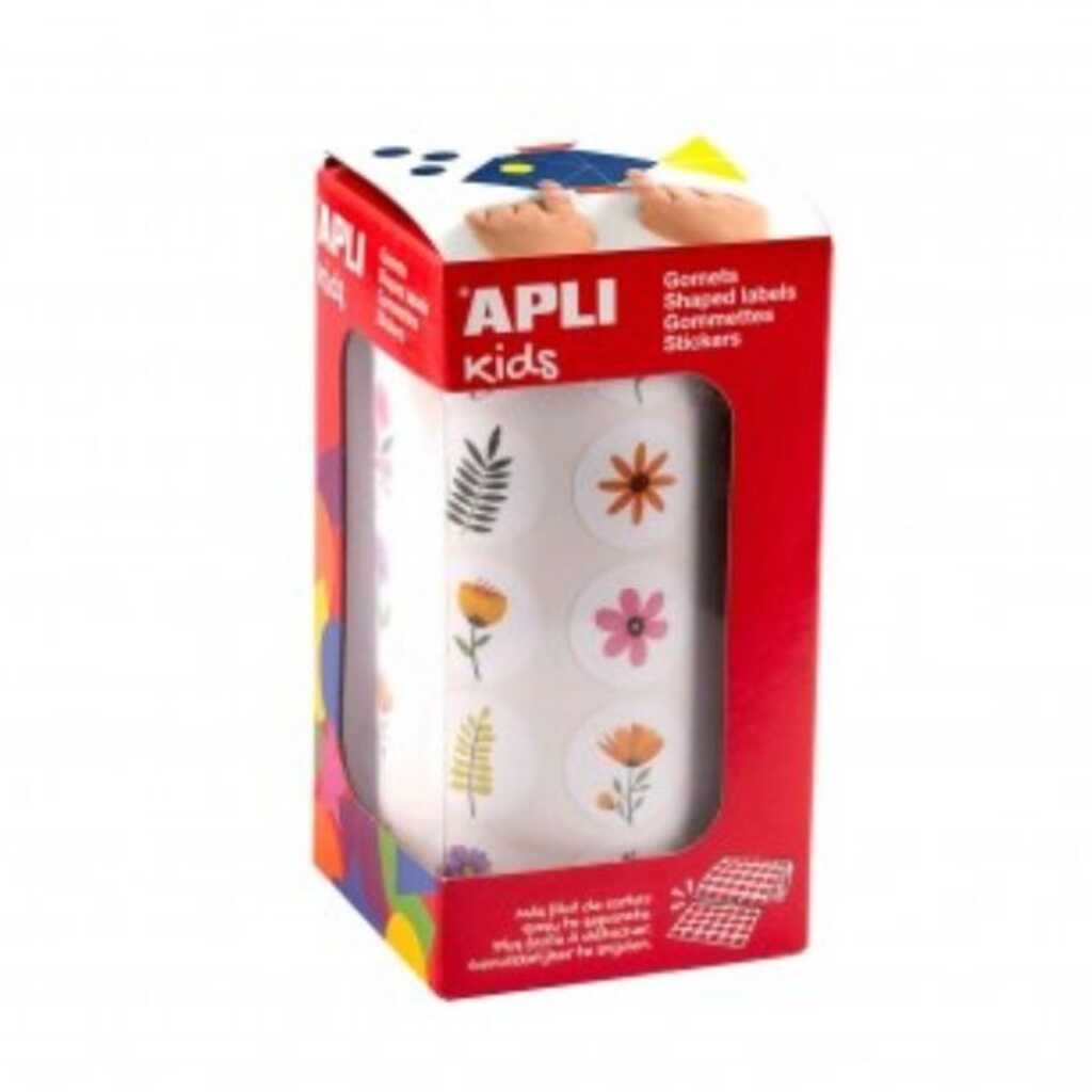 rollo gomets 20mm tematico flores salvaj