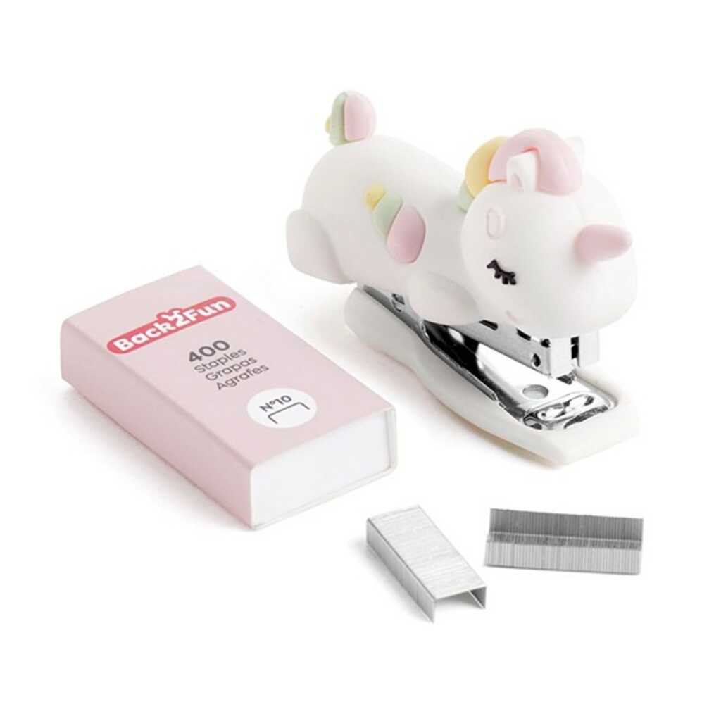 grapadora unicornio