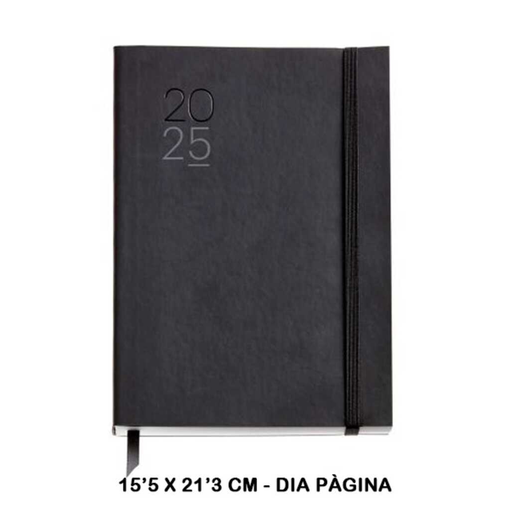 agenda plus d/p luxor flex negro 2025