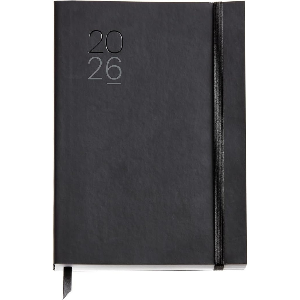 agenda plus d/p luxor flex. negro 2026