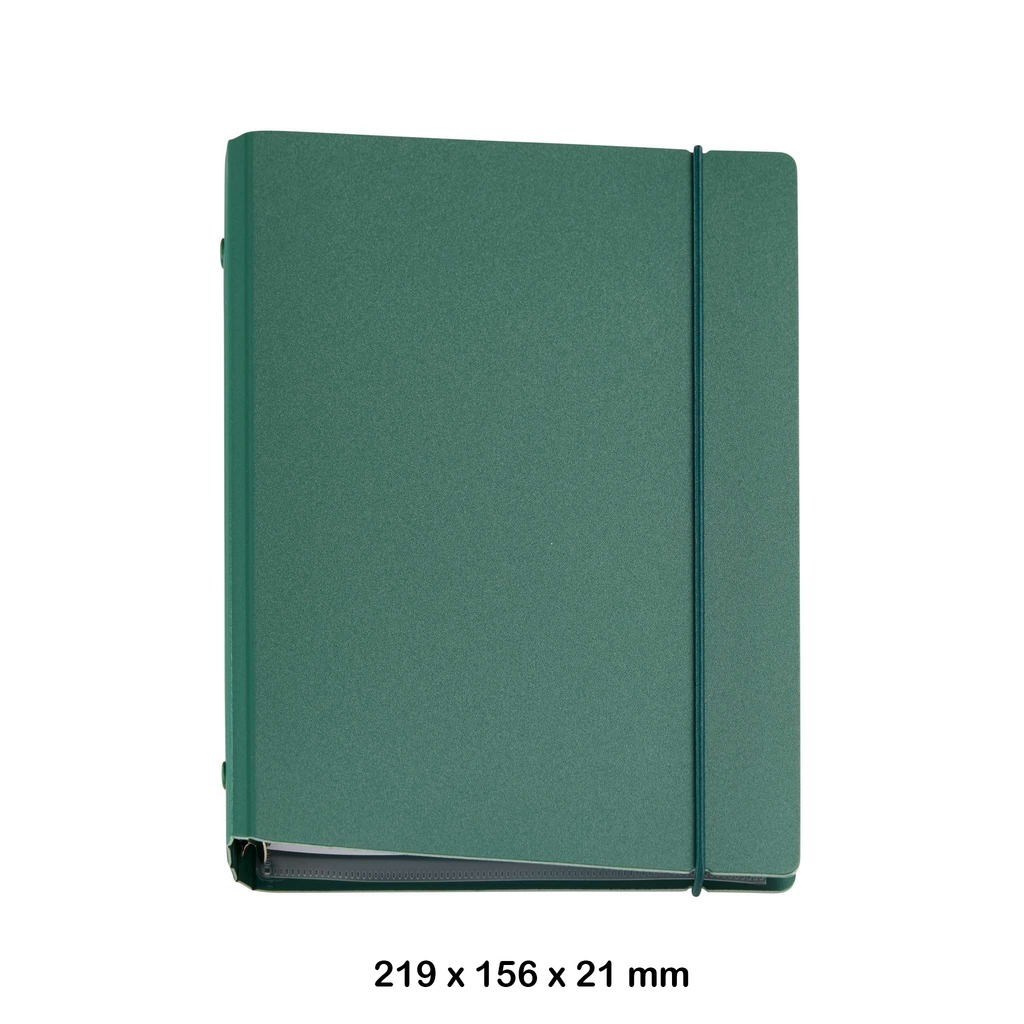 agenda anillas plus s/vv verde 27