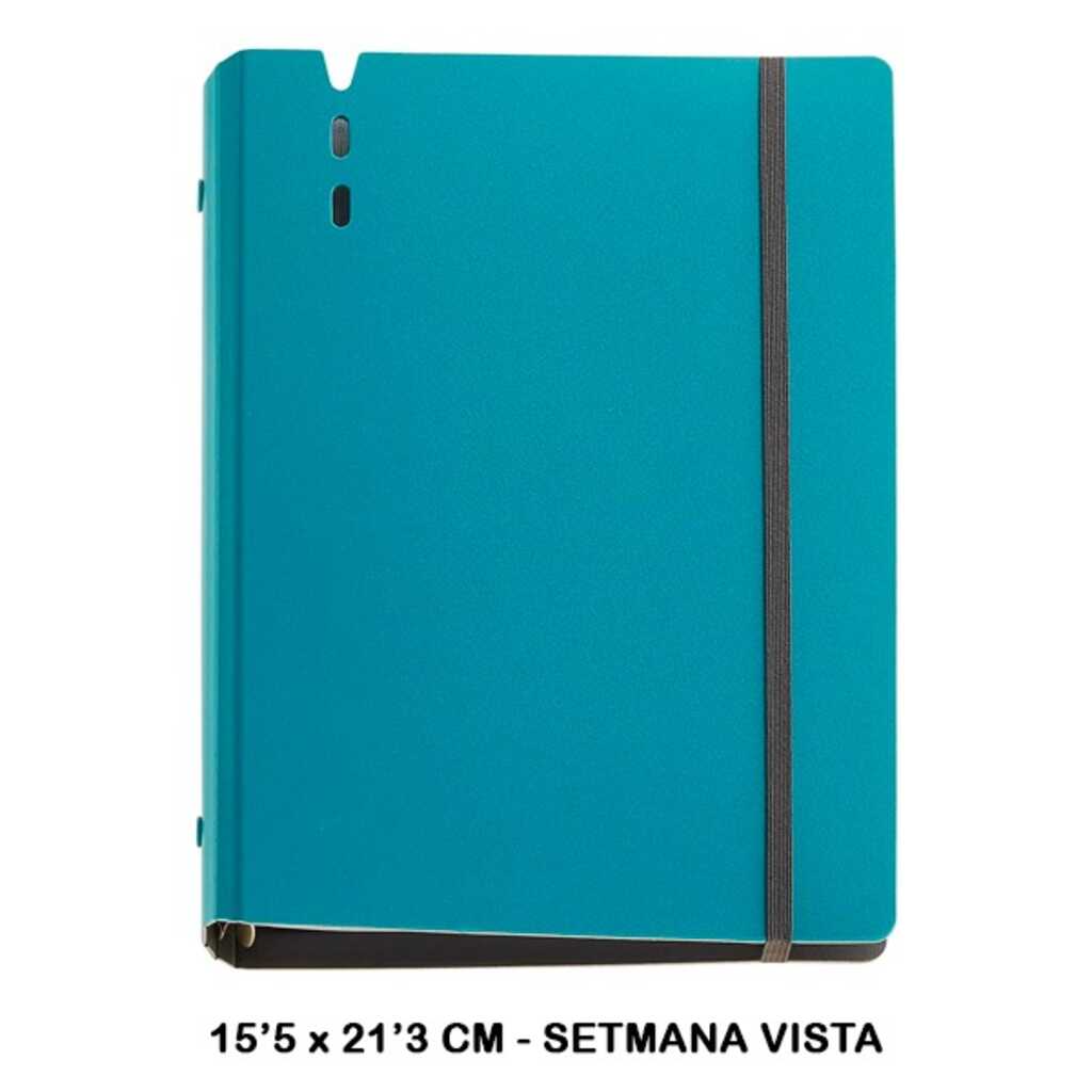 agenda anillas plus s/vv azul 2025