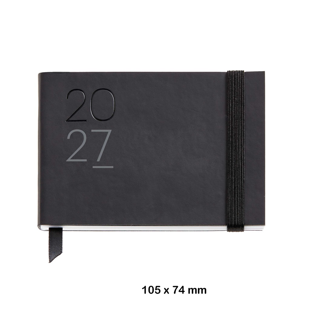 agenda pocket s/v luxor flex.negro27