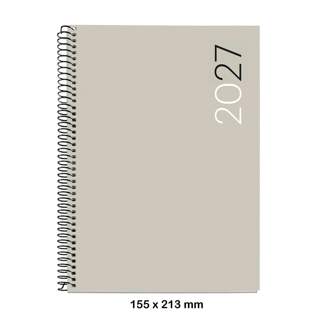 agenda esp.plus s/vv city gris 27