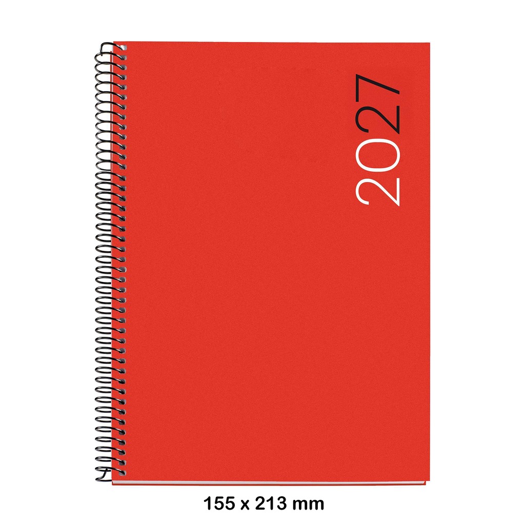 agenda esp.plus d/p pp city rojo 27