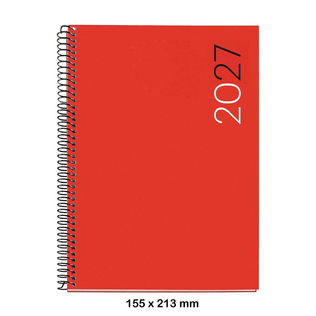 agenda esp.plus s/vv pp city rojo 27