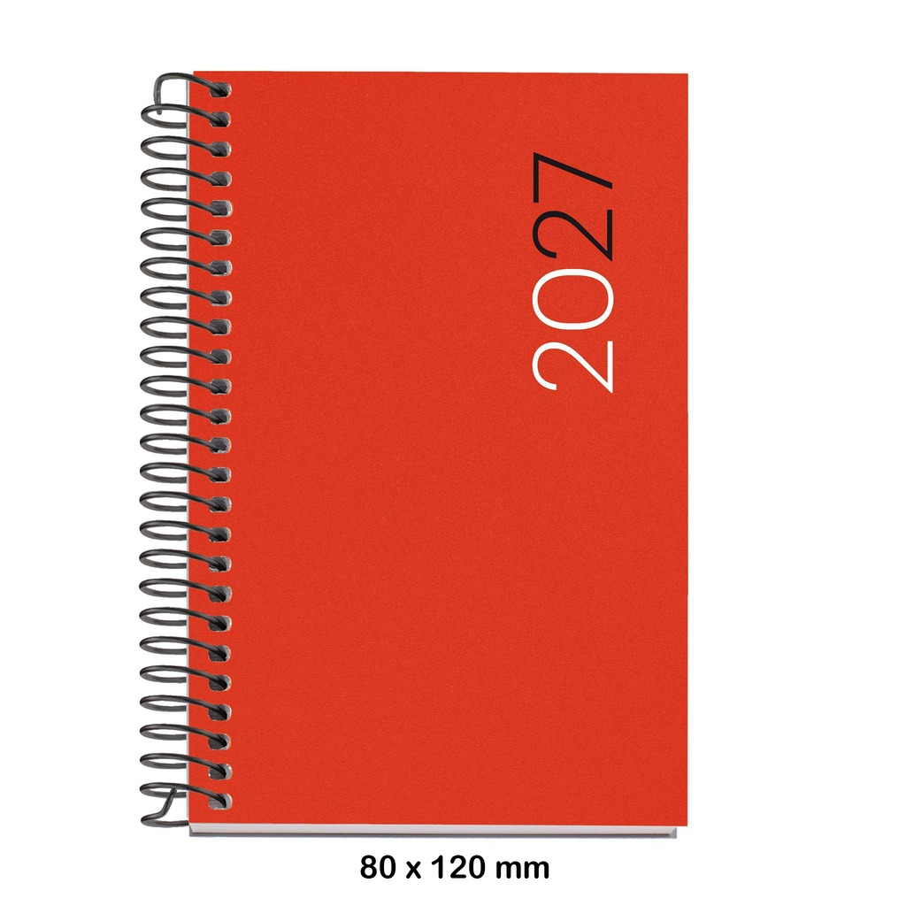 agenda esp.caddy d/p pp city rojo 27
