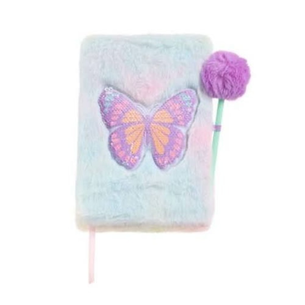 cuaderno a5 + boligrafo butterfly