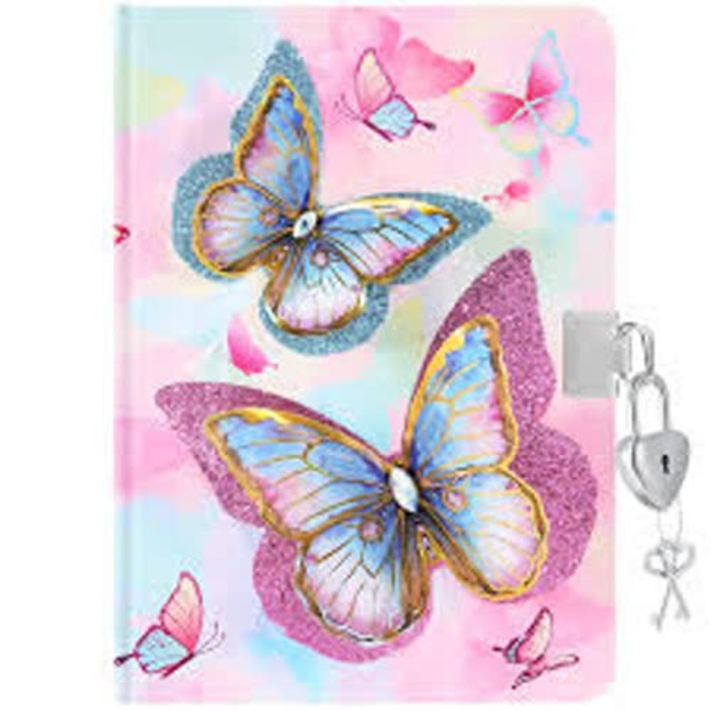 diario secreto a5 butterfly
