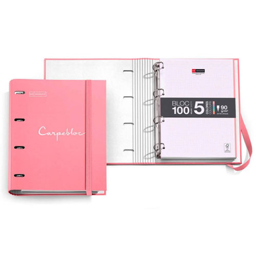 carpebloc 4anill.35mm.emotions rosa