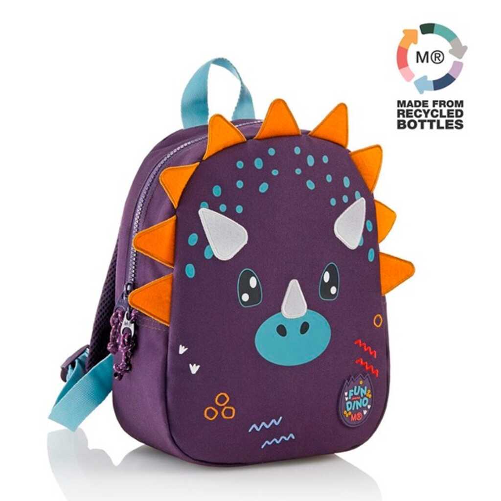 mini mochila recicl. fun dino